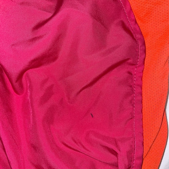 Nike hot pink and neon orange shorts - Picture 5 of 6